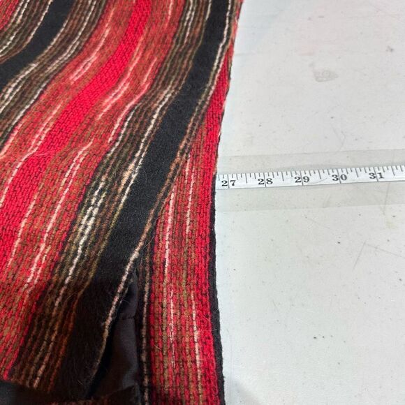 Jack by BB Dakota‎ southwest Tweed Blazer Jacket Red Black Small western - Picture 9 of 9